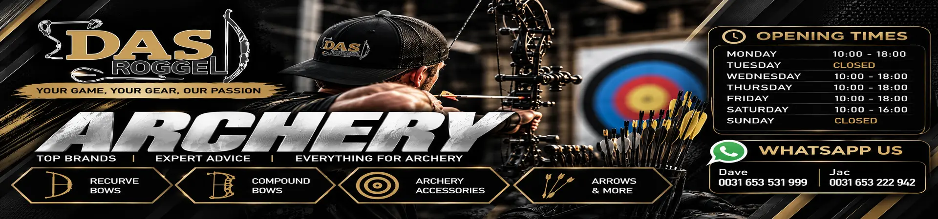 Archery Assortment at DAS Roggel