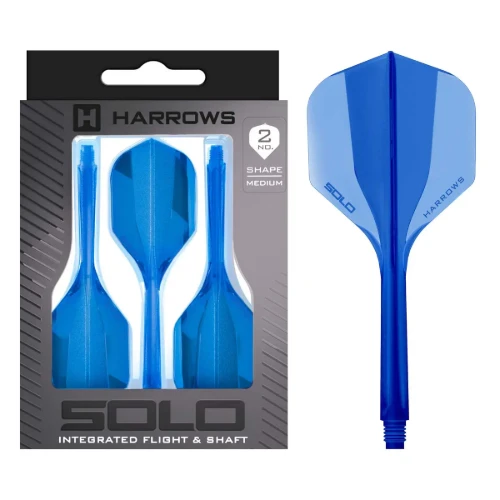 Image de Ailettes Harrows Solo Integrated Standard No2 Bleues
