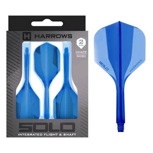 Image de Ailettes Harrows Solo Integrated Standard No2 Bleues