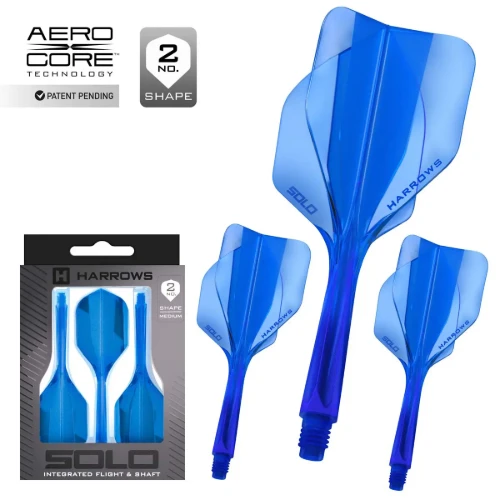 Image de Ailettes Harrows Solo Integrated Standard No2 Bleues