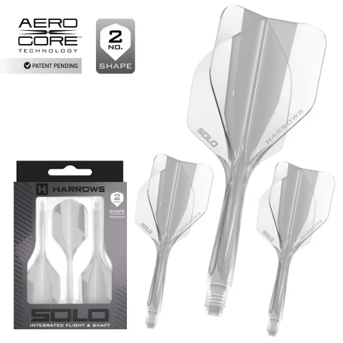 Image de Ailettes Harrows Solo Integrated Standard No2 Transparentes