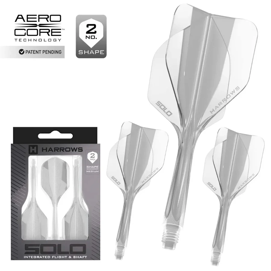 Image de Ailettes Harrows Solo Integrated Standard No2 Transparentes