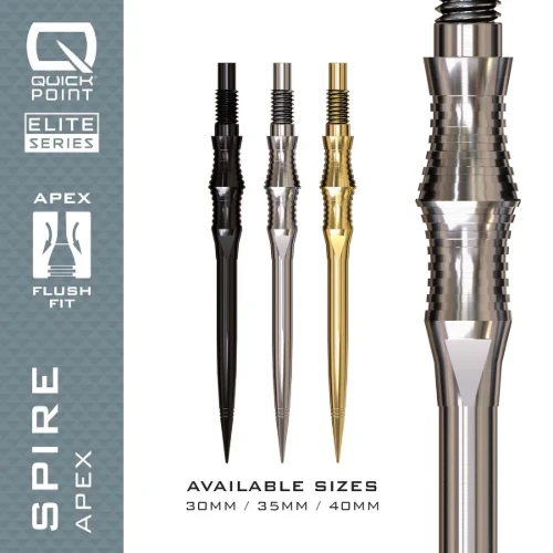 Image de Pointes Harrows Apex Spire Quick Points Elite Series