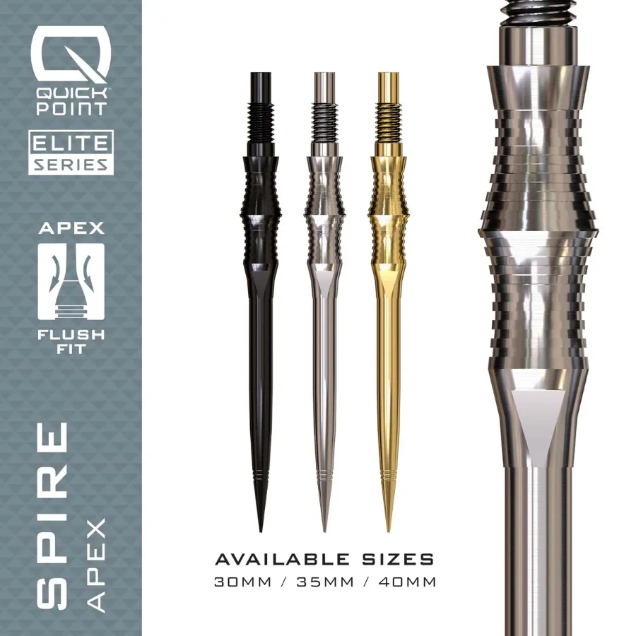 Image de Pointes Harrows Apex Spire Quick Points Elite Series