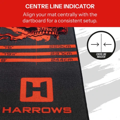 Image de Tapis de fléchettes Harrows Ryan Searle Heavy Metal
